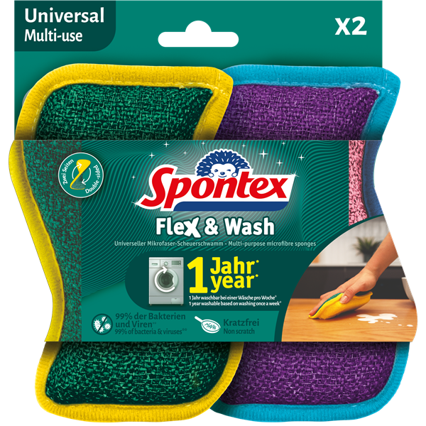 Spontex Flex&Wash 2 ks