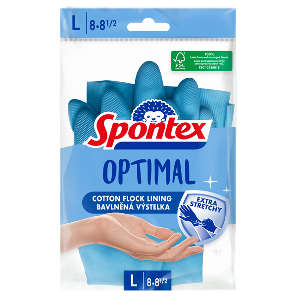 Spontex Optimal rukavice 1pár L