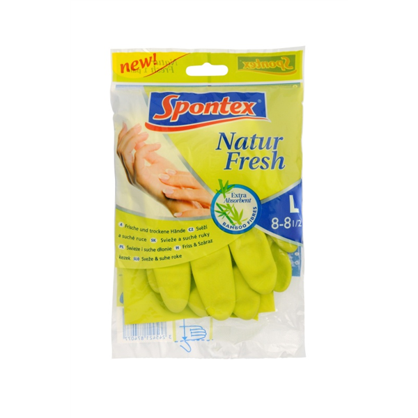 Spontex Natur Fresh rukavice L