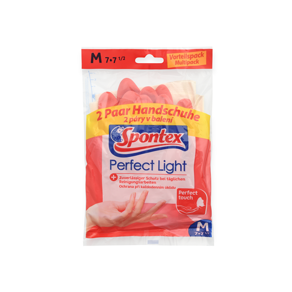 Spontex Perfect Light rukavice vel. M, 2 páry