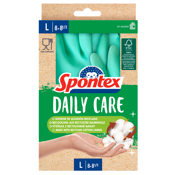 Spontex Daily Care rukavice 1 pár vel.L