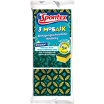 Spontex 3 Mosaik houbička na nádobí