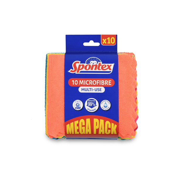 Spontex Microfirbe Multi-Usages hadřík 10ks