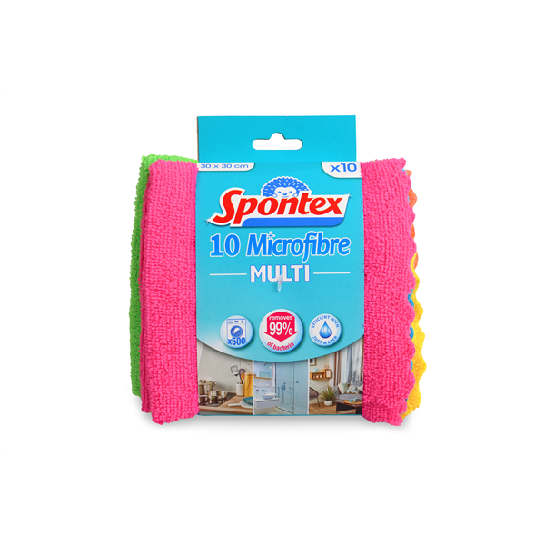 Spontex Microfirbe Multi-Usages hadřík 10ks