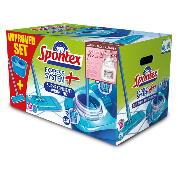 Spontex Express system+ s příbalem svíčka Yankee Candle ZDARMA