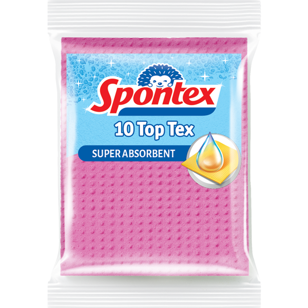 Spontex Top Tex houbové utěrky 10 ks