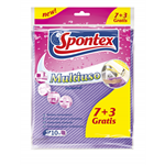 Spontex Multiuso utěrka 7 ks + 3 ks