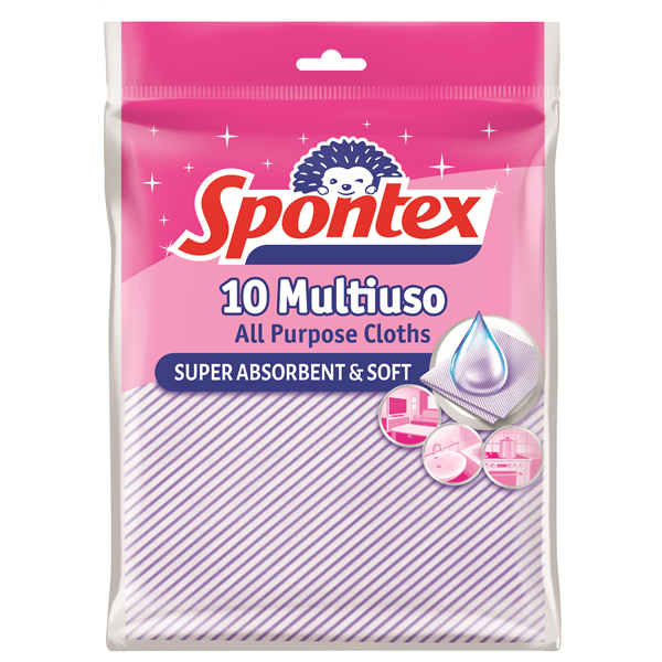 Spontex Multiuso utěrka 7 ks + 3 ks