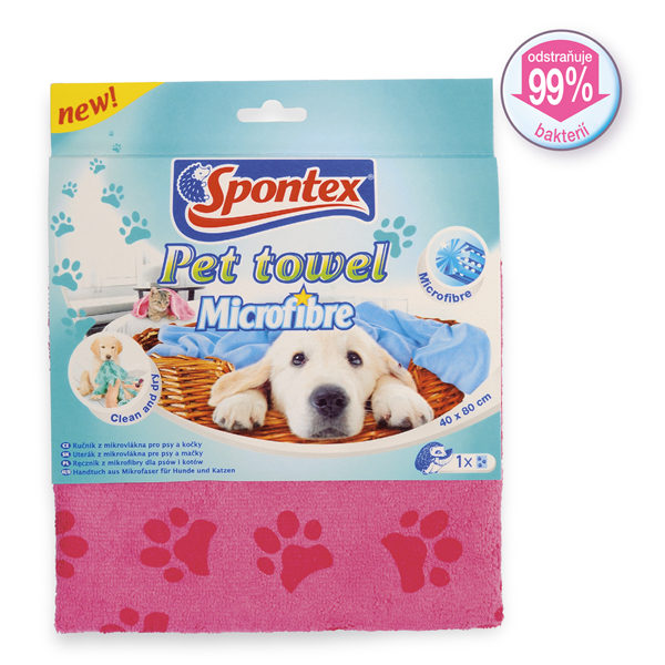 Spontex Pet Towel Mikroutěrka