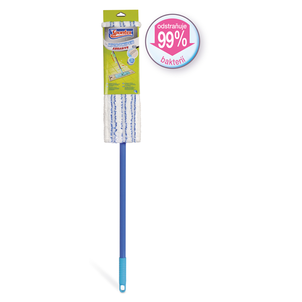 Spontex 97050140 Microwiper Abrasive mop s telescopickou tyčí 