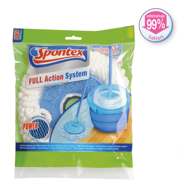 Spontex 97050278 Full Action systém abrazivní náhradní mop