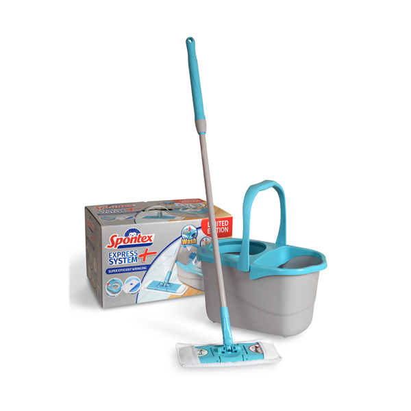 Spontex Express Systém+ mop Světle šedá