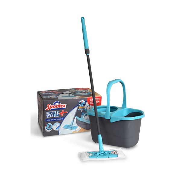 Spontex Express Systém+ mop Tmavě šedá