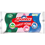 Spontex Viskózní houbičky Sweet home 3 ks