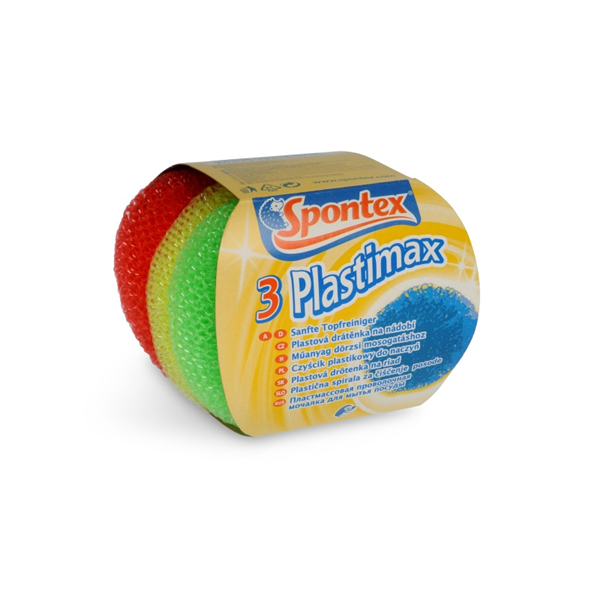 Spontex 3 Plastimax plastová drátěnka