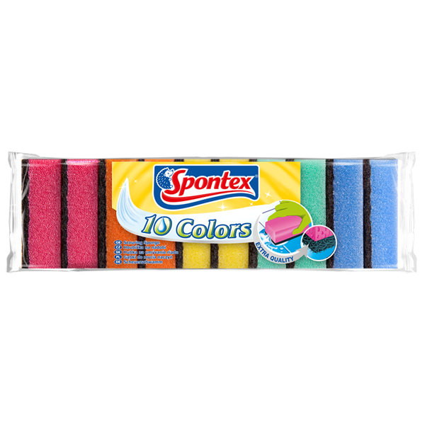Spontex Color houbičky 10 ks