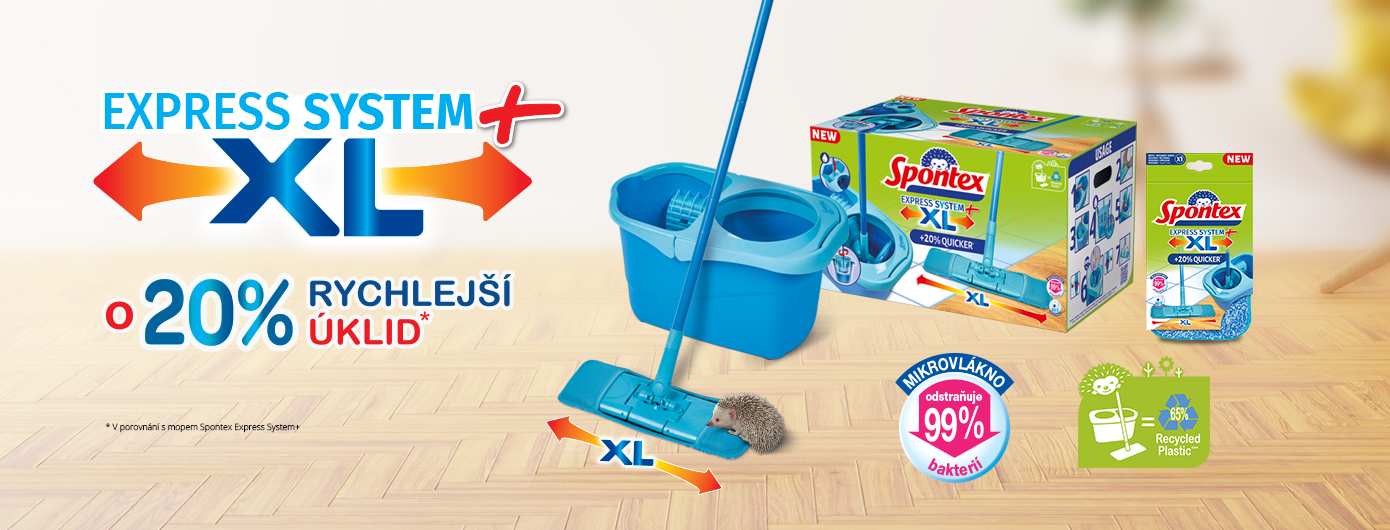 Spontex Express system+ XL mop